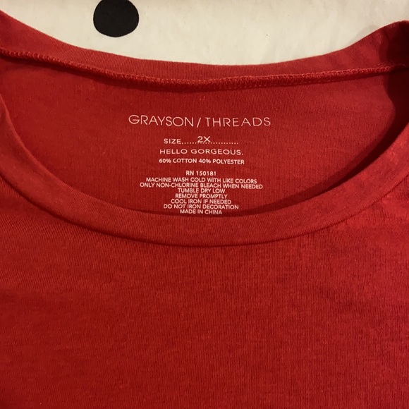 My dog is my Valentine plus size tee - Picture 3 of 3